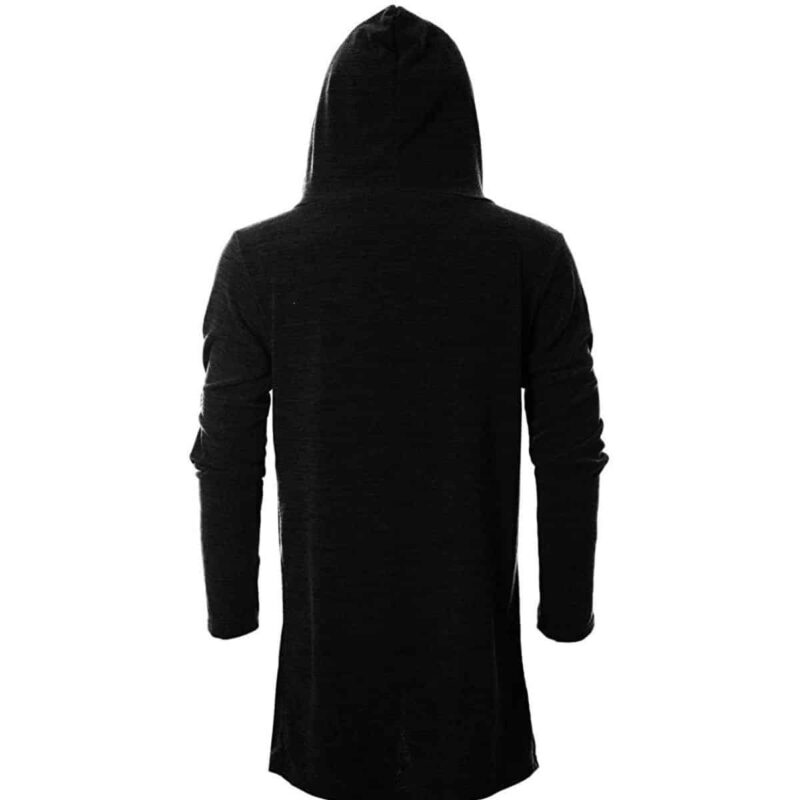 Draped Darkness Hooded Cardigan