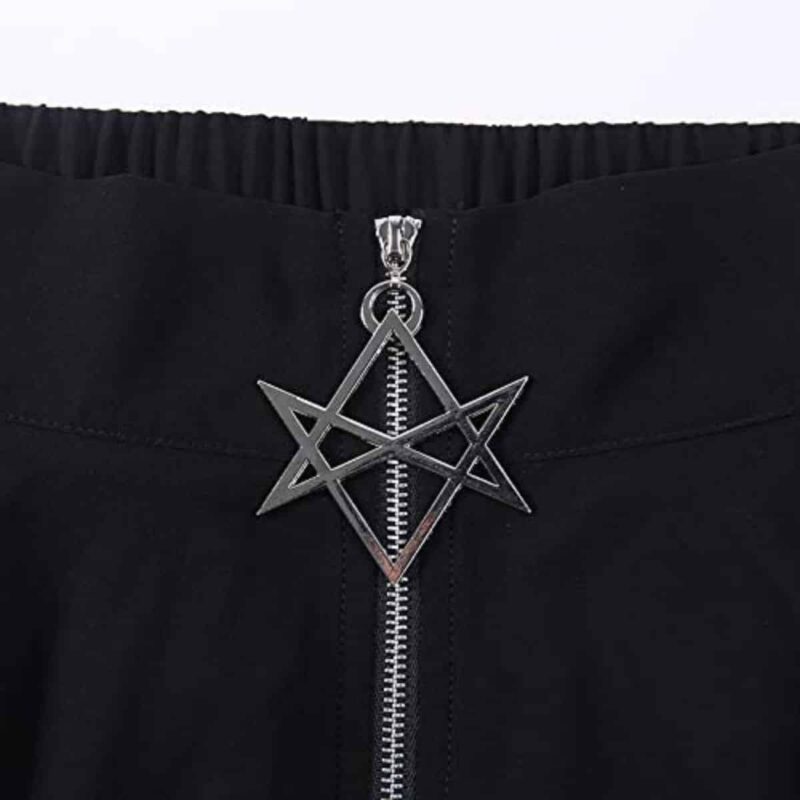 Irregular Darkness Pentagram Long Skirt