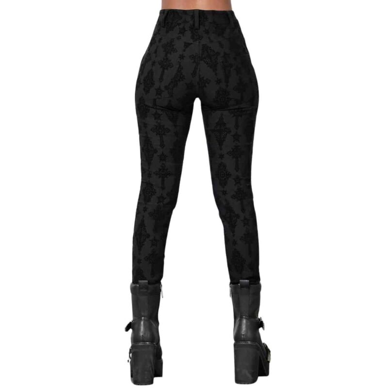 Nora Flocked Trousers