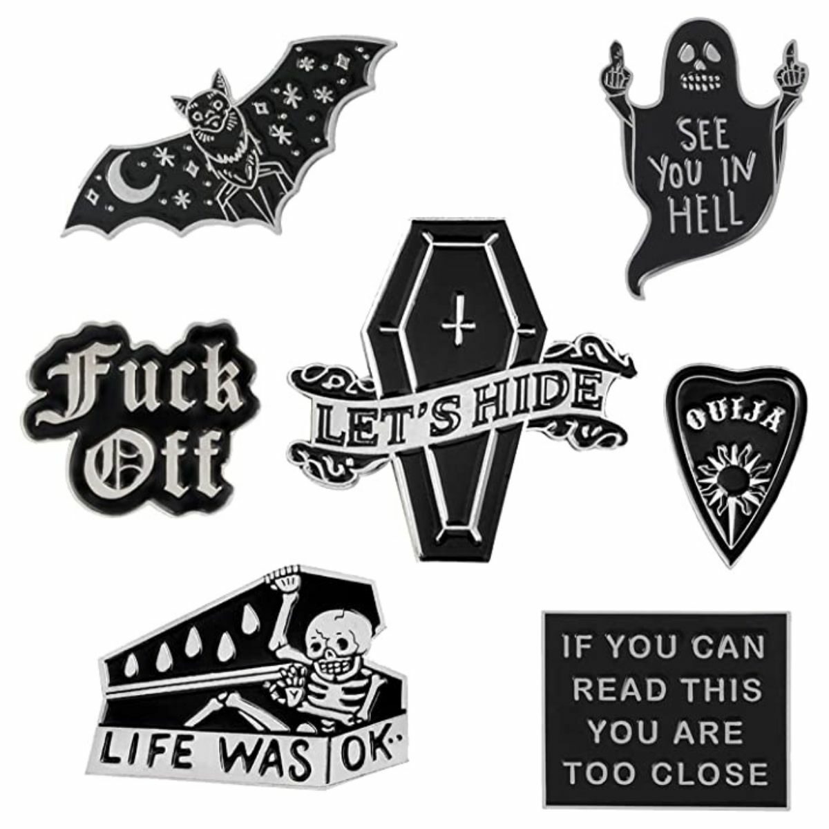 Dark Humour Pins