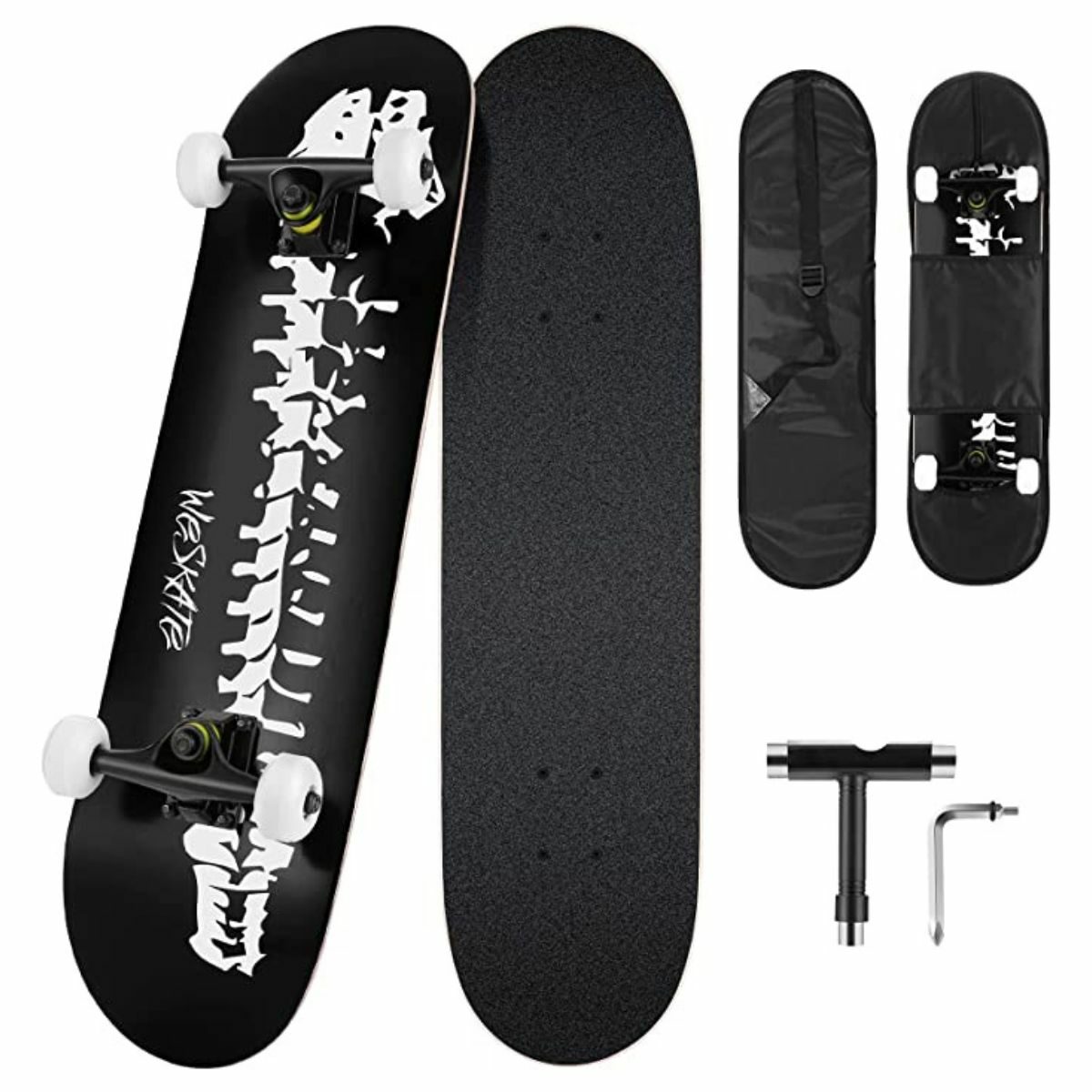 Skeletal Spined Skateboard