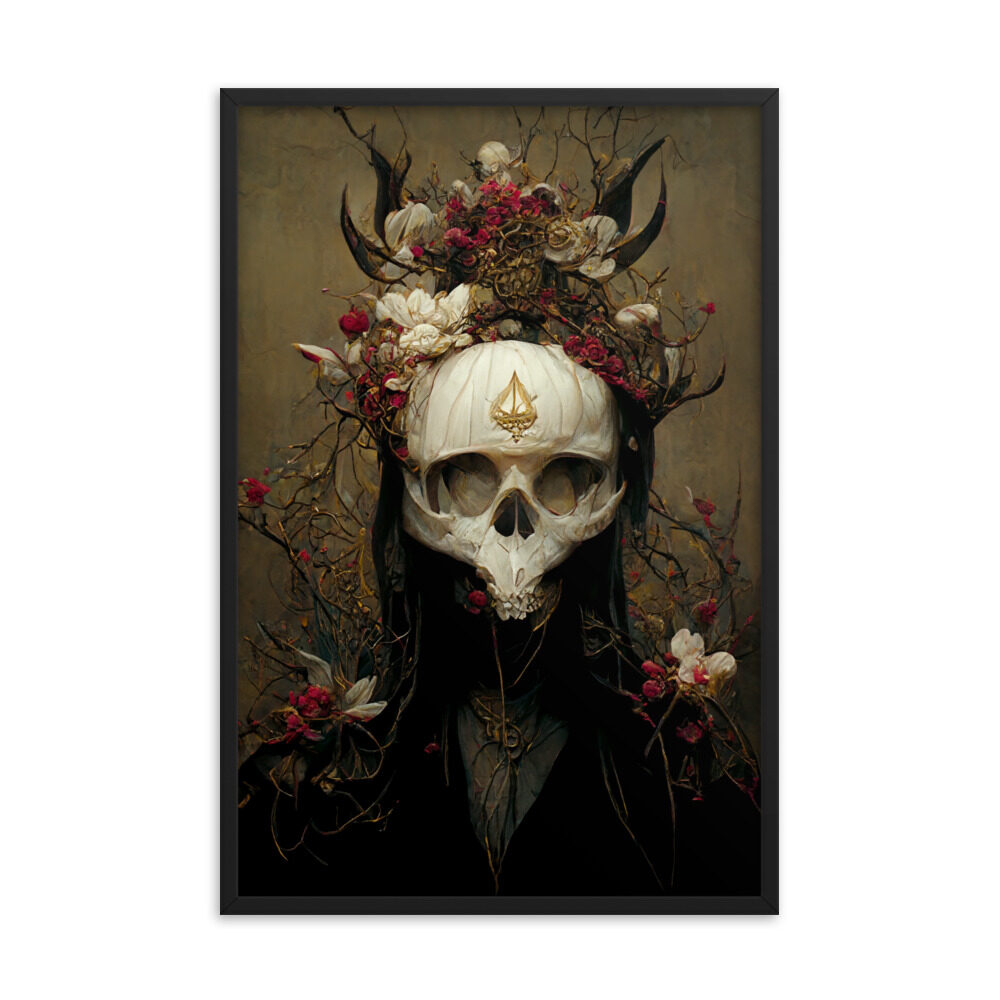 ‘Ereshkigal: Regina Mortuorum I’ Wall Print