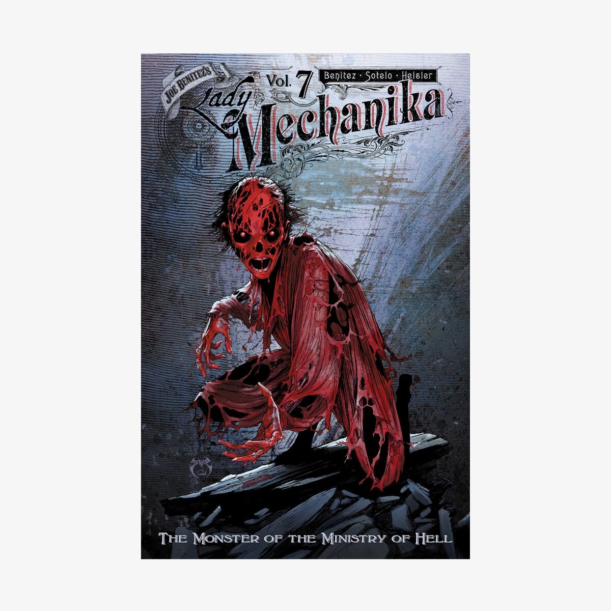 Lady Mechanika &lsquo;Volume 7: The Monster of the Ministry of Hell&rsquo; Graphic Novel