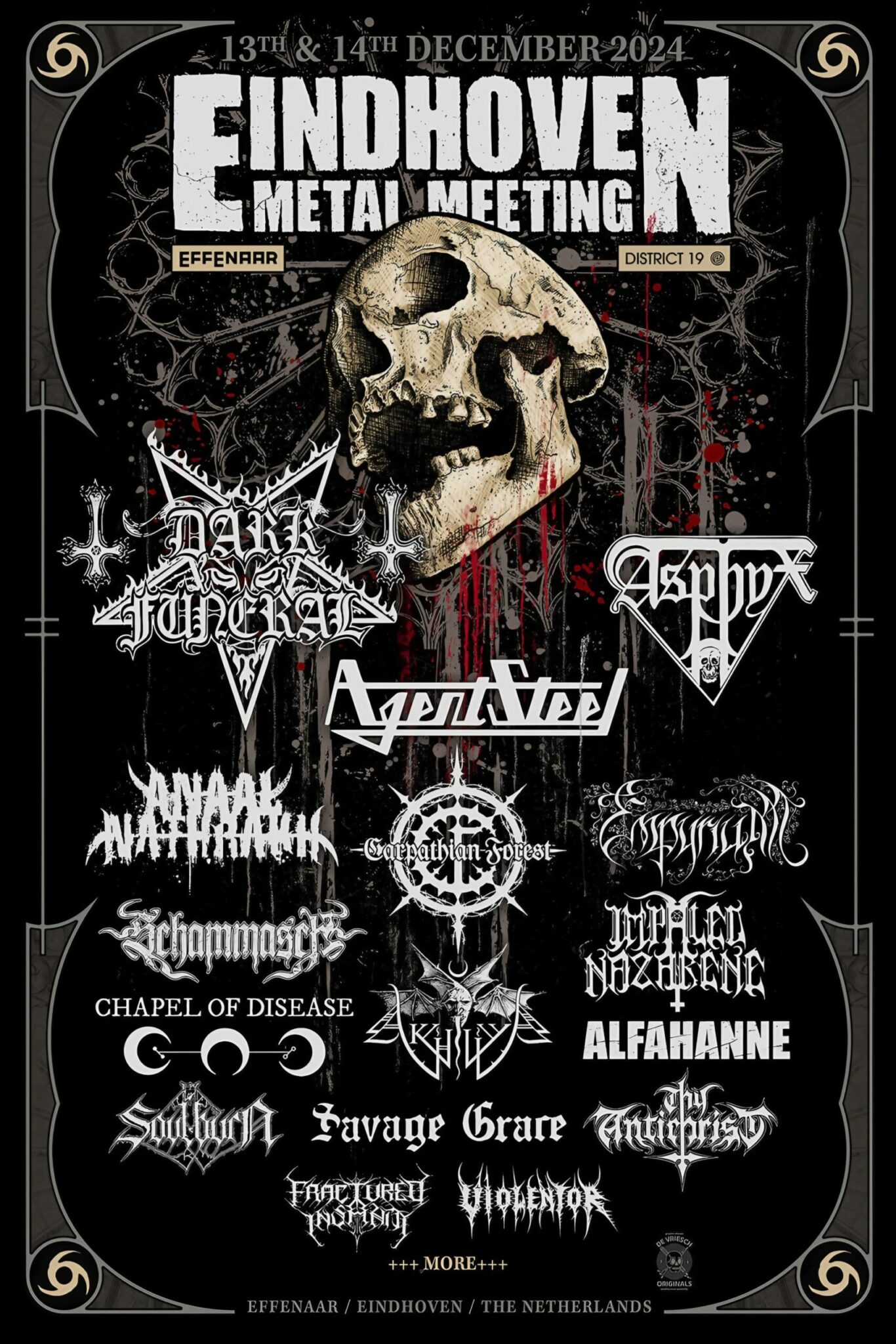 Official Eindhoven Metal Meeting 2024 Poster