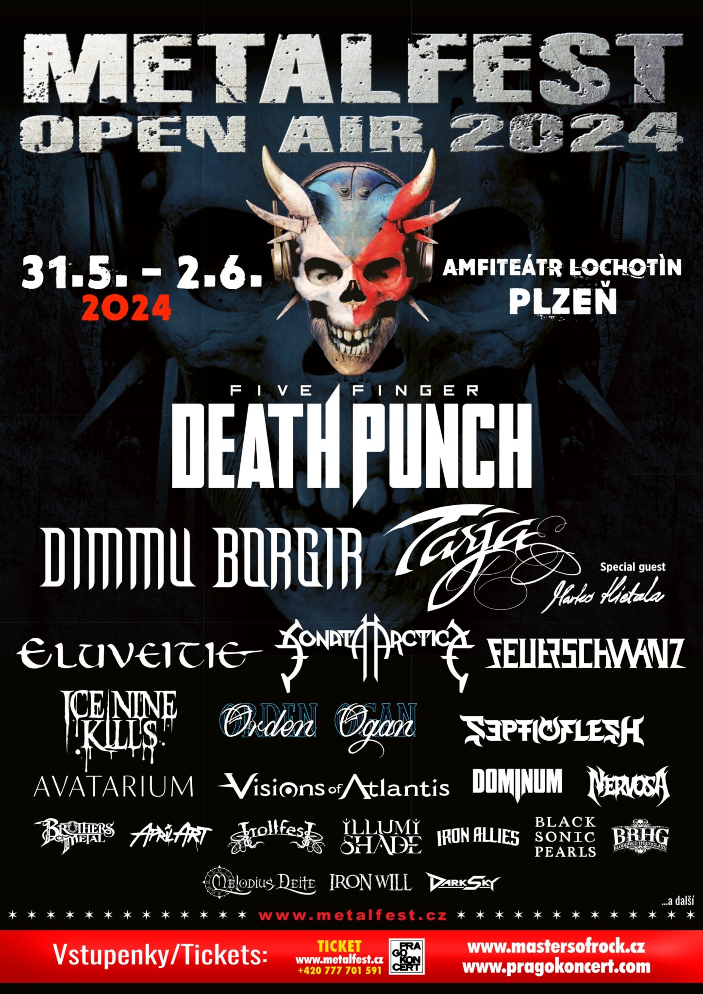 Official Metalfest Open Air 2024 Poster