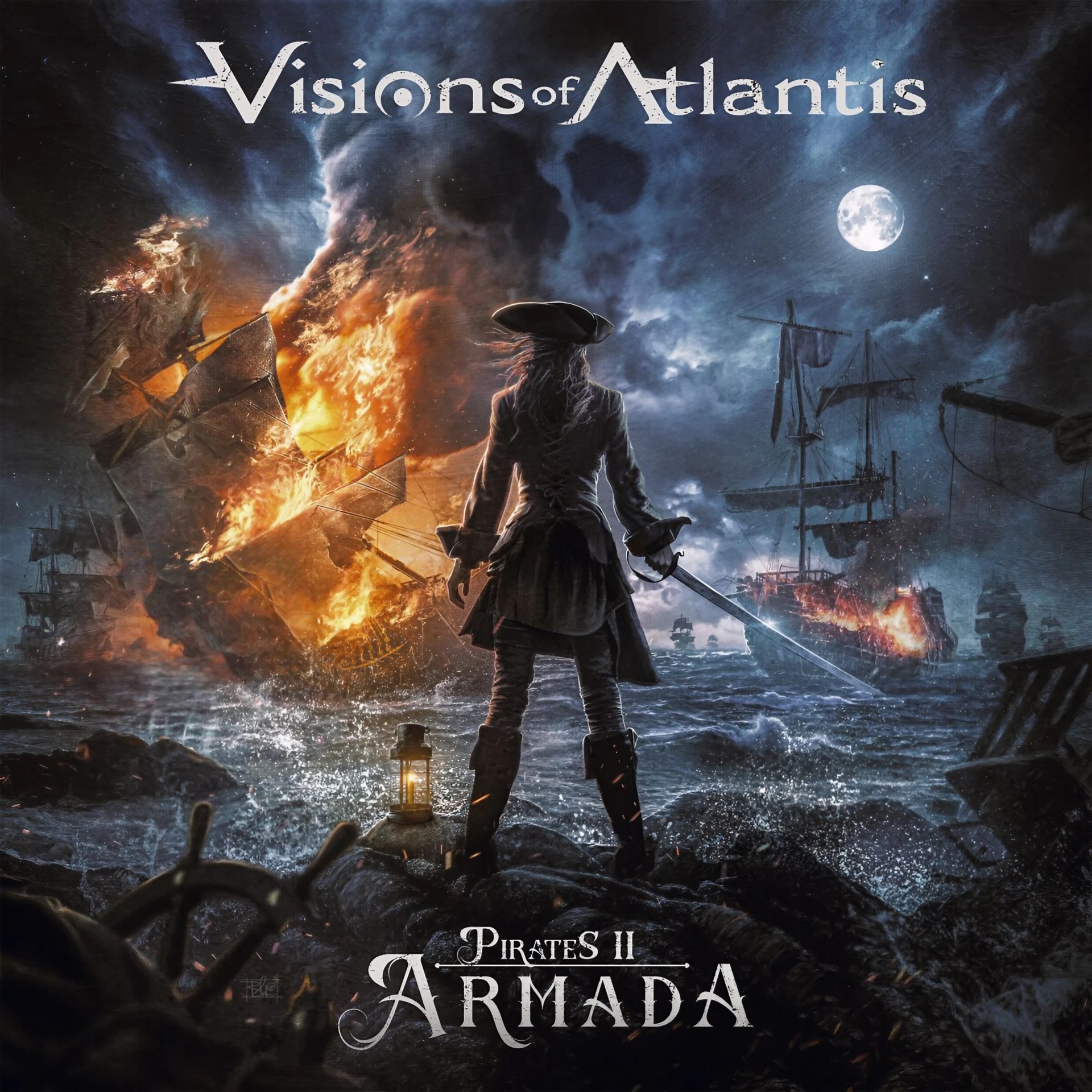 Visions of Atlantis’s ‘Pirates II - Armada’ album is due for release on July 5th, 2024, by Napalm Records.
