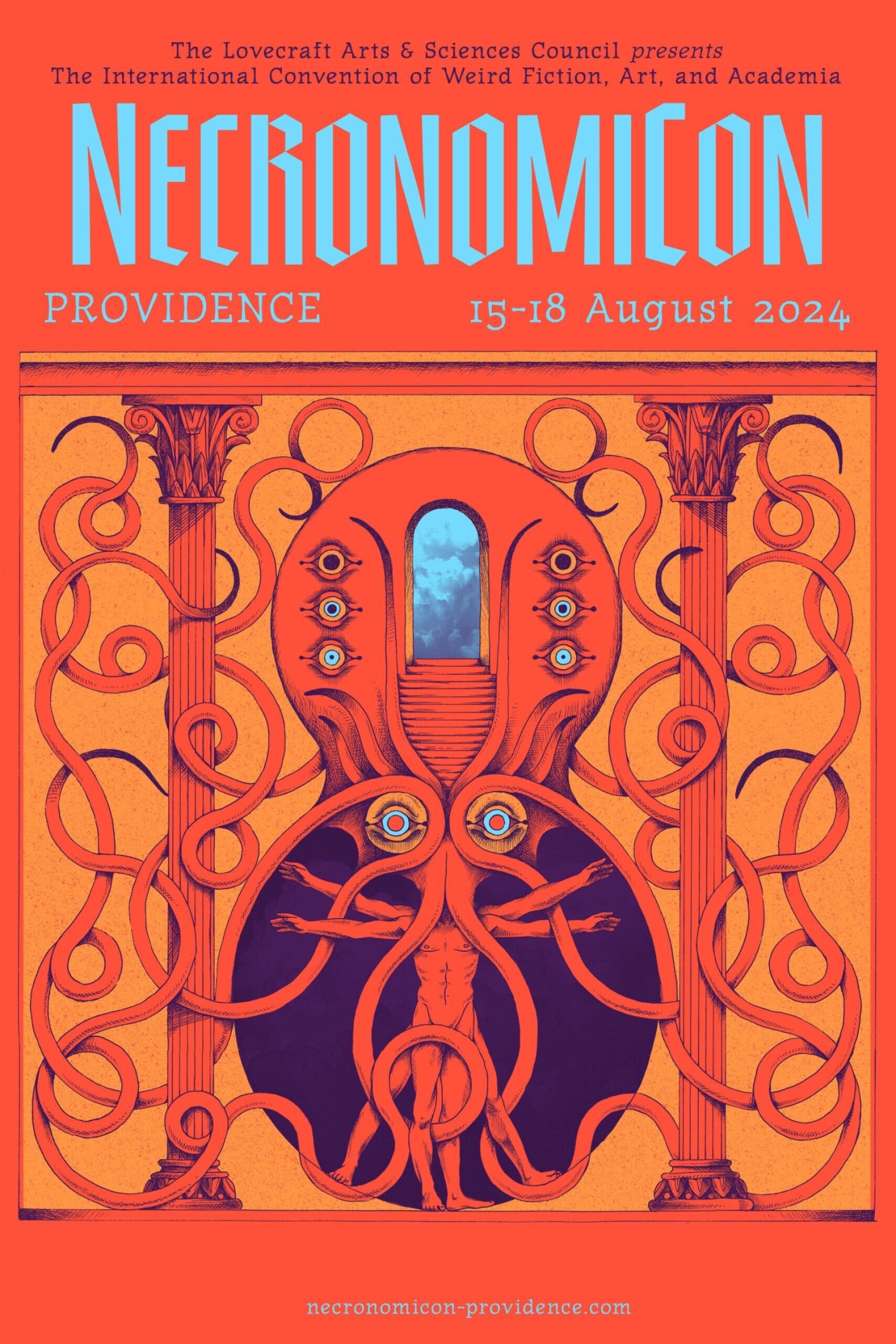 Official NecronomiCon Providence’s 2024 Poster