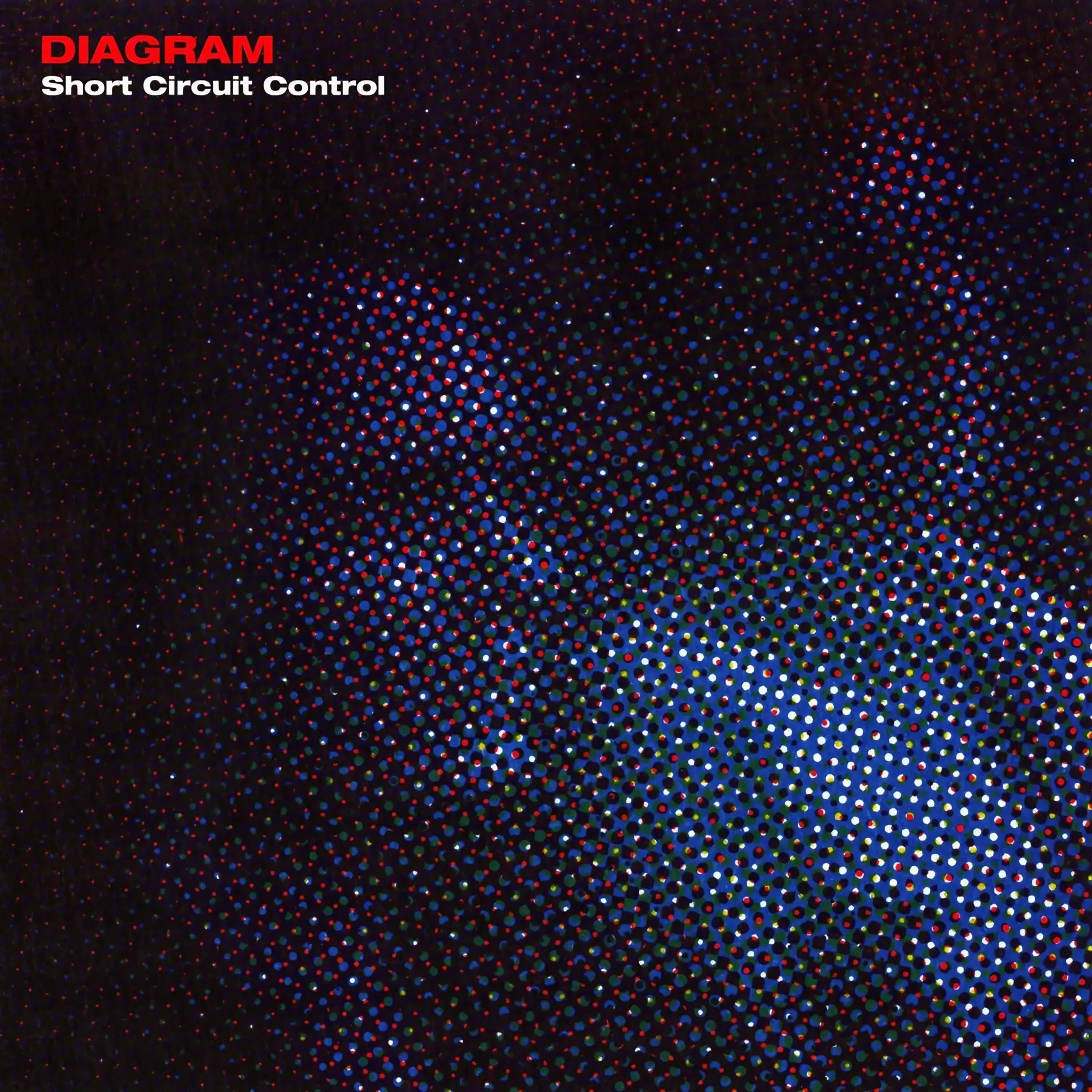 Album cover for ‘Short Circuit Control,’ the forthcoming release by Berlin-based duo Diagram, out April 25, 2025, on P.U.G. Records.