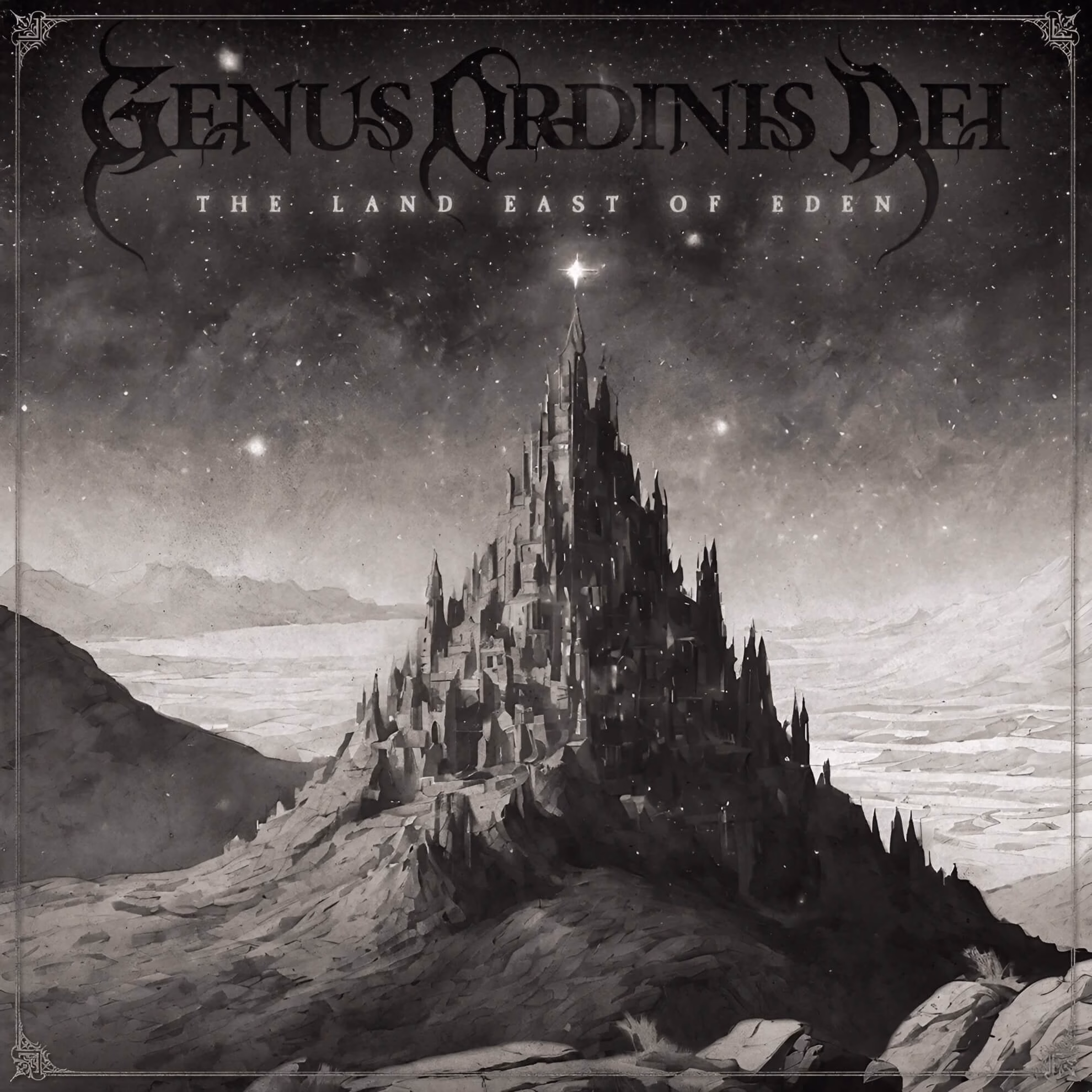 Genus Ordinis Dei: ‘The Land East Of Eden,’ ‘Awakening’ and the Exegesis of the Exile A towering, jagged fortress rises from a rocky mountain under a dark starry sky, with a bright star shining above the peak.